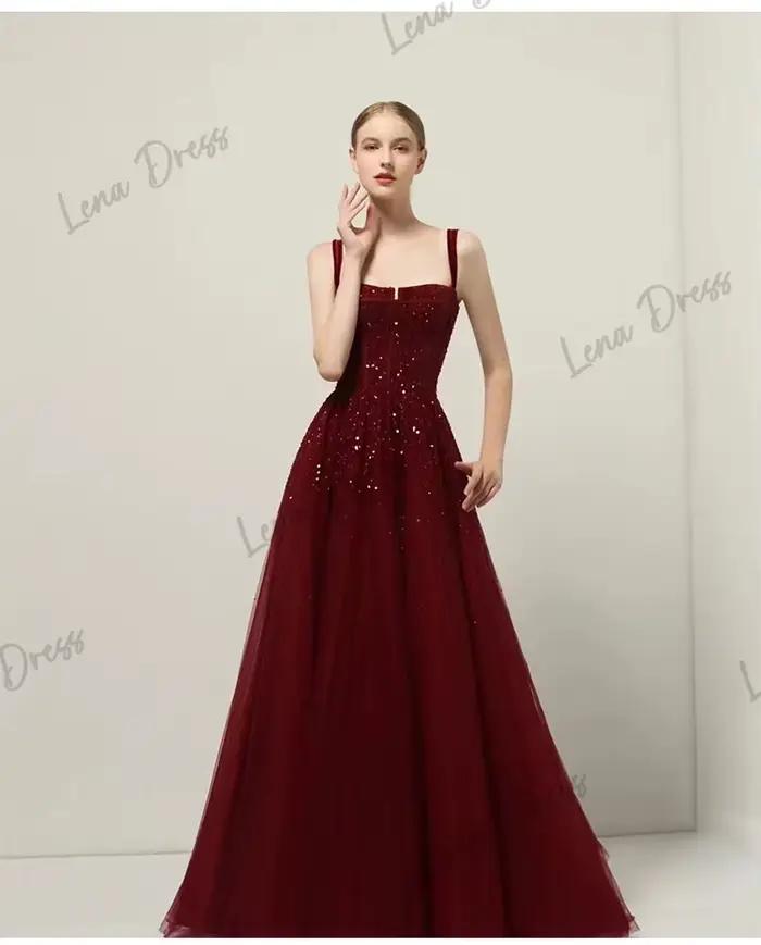 Lena-Robe de soirée longue élégante pour femme, robe de soirée de luxe, adaptée aux occasions, robe moulante de Rotterdam