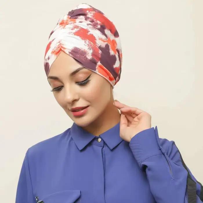 Okamžitý turban Abaya Hidžáb podkapucňa Abayas Hidžáby čiapka pre ženy Jersey šaty islamské