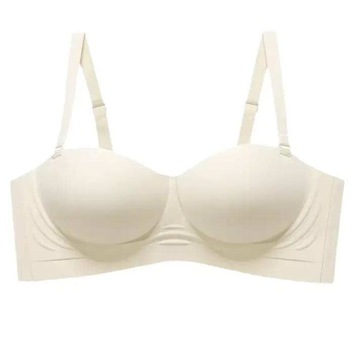 Nouveau Soutien-gorge de sport sans couture épais pour femme 2025, anti-dérapant, effet push-up pour petites poitrines, avec large maintien latéral, anti-fatigue et anti-affaissement, été