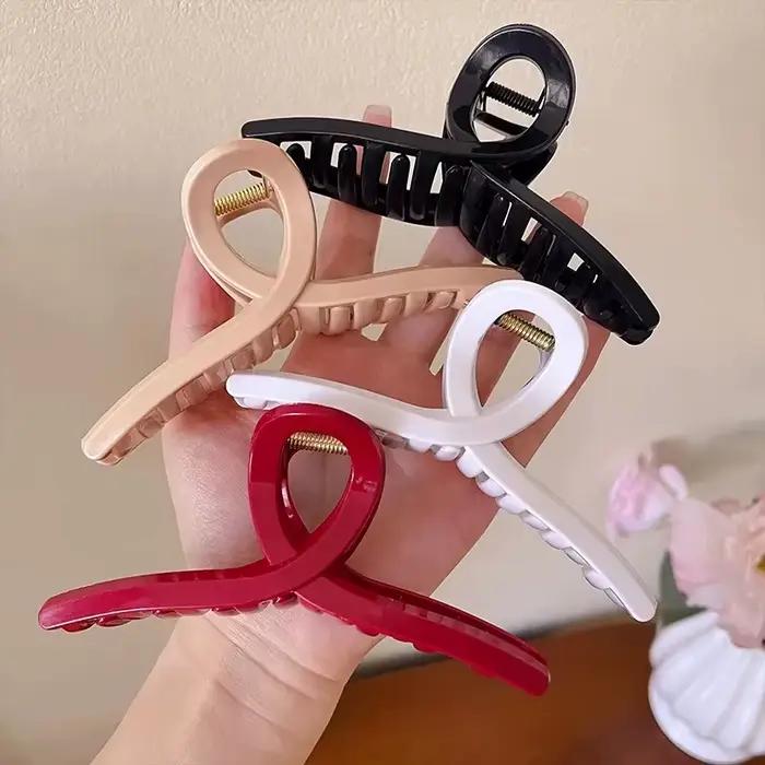 Mäkké silikónové sponky do vlasov pre ženy
