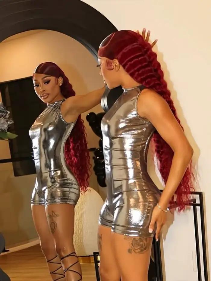 Hedvábně sexy overal pro ženy