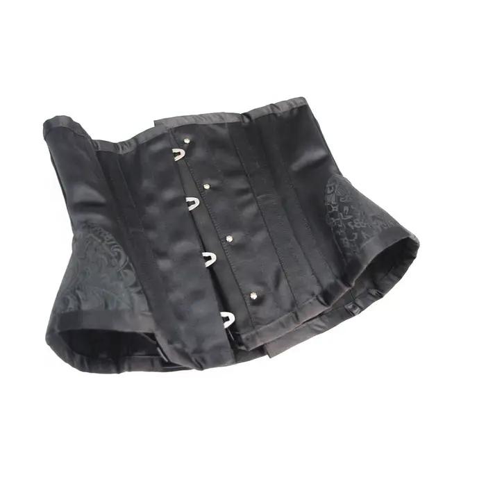 Nouveau sablier acier désossé corset sexy à lacets sous le buste Bustier ceinture corps Shapers minceur taille formateur 8920