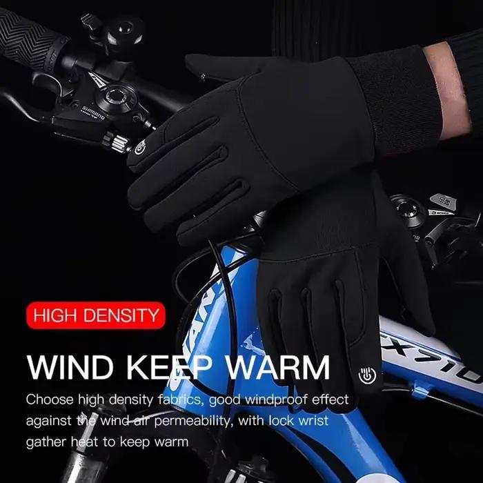 Jesenné zimné cyklistické rukavice do exteriéru aj posilňovne