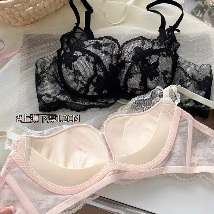 Soutien-gorge en dentelle sans fil avec fermeture dos pour femmes élégant et confortable pour toutes les occasions quotidiennes