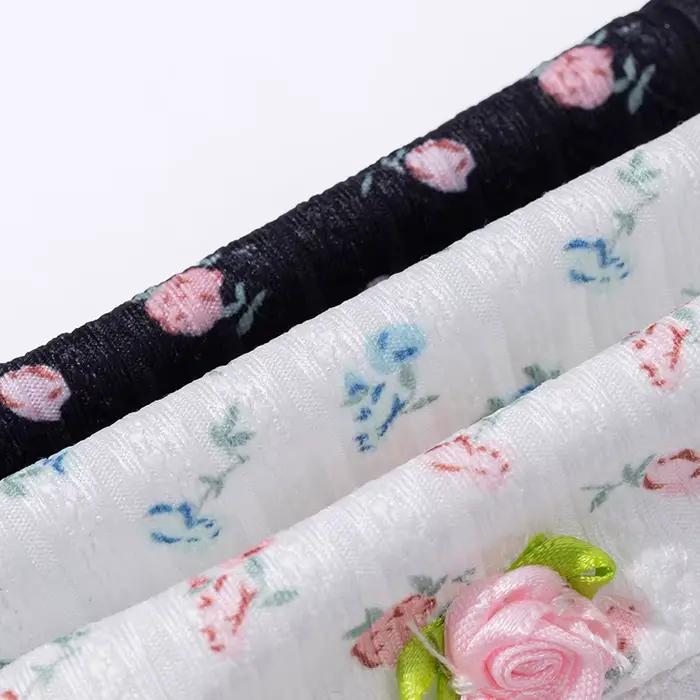 BZEL nouvelle culotte femme sous-vêtements respirants fleurs douces Lingerie Sexy mignon femme slips confort rayé caleçon offre spéciale