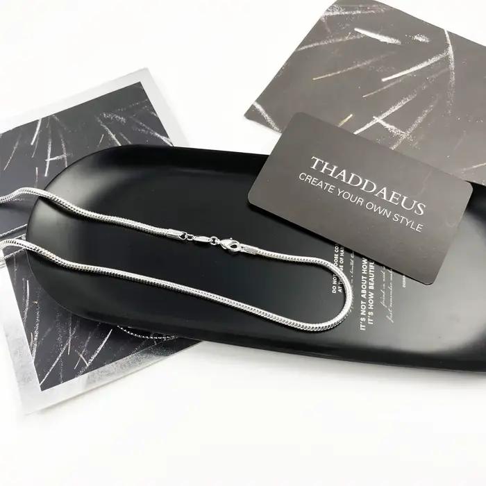 Hadová retiazka 3 mm, Romantický glam