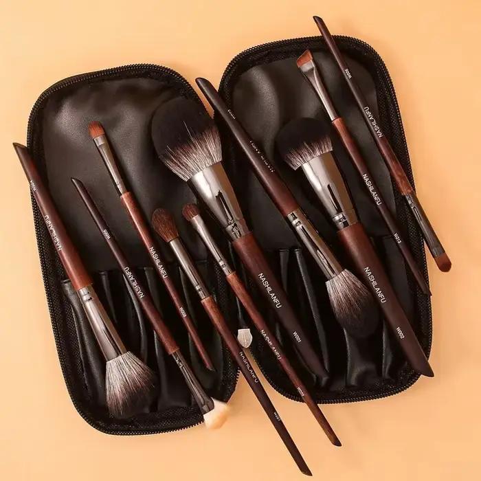 Sada kefiek na make-up z kvalitnej zvieracej srsti