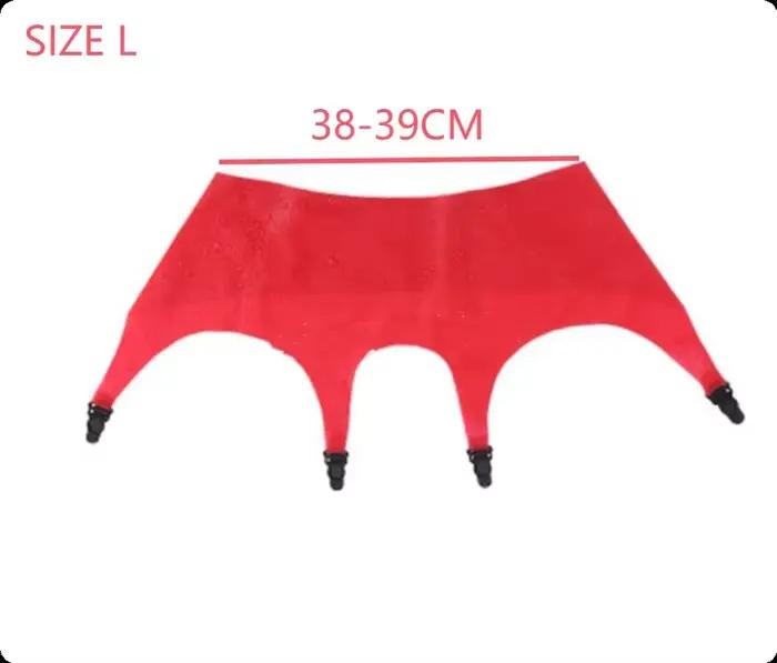 Latexový korzet s podväzkami
