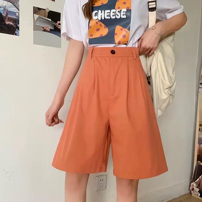 FJpreppy-Short Cargo pre ženy