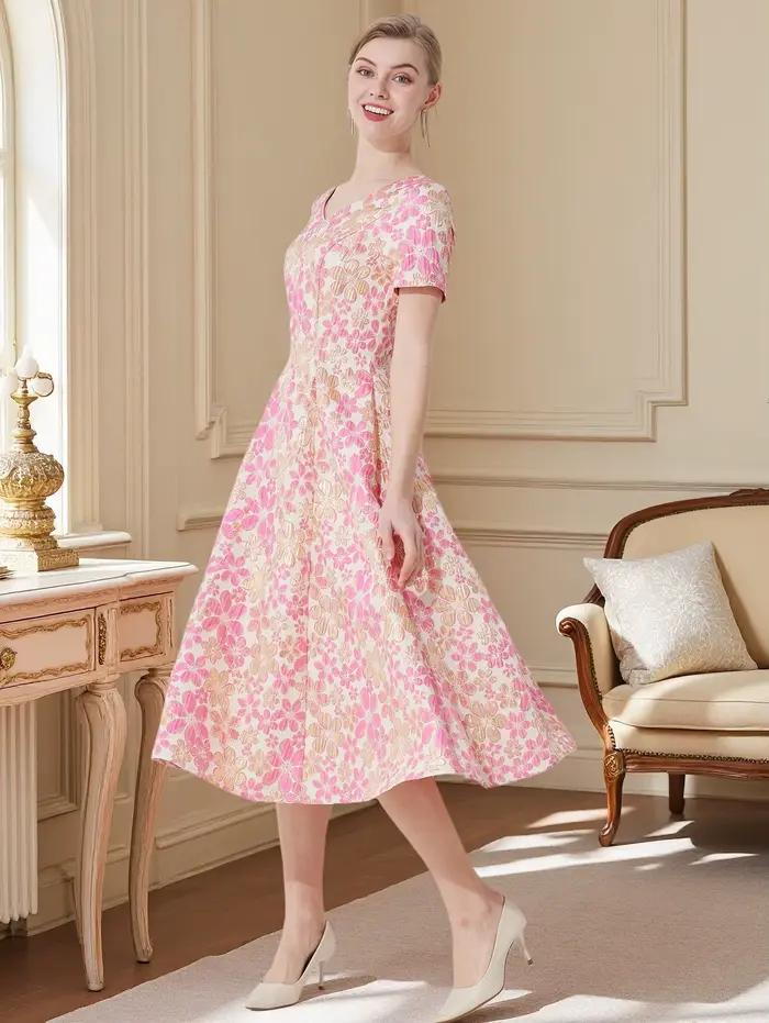 Elegantné a ležérne žakárové šaty pre ženy