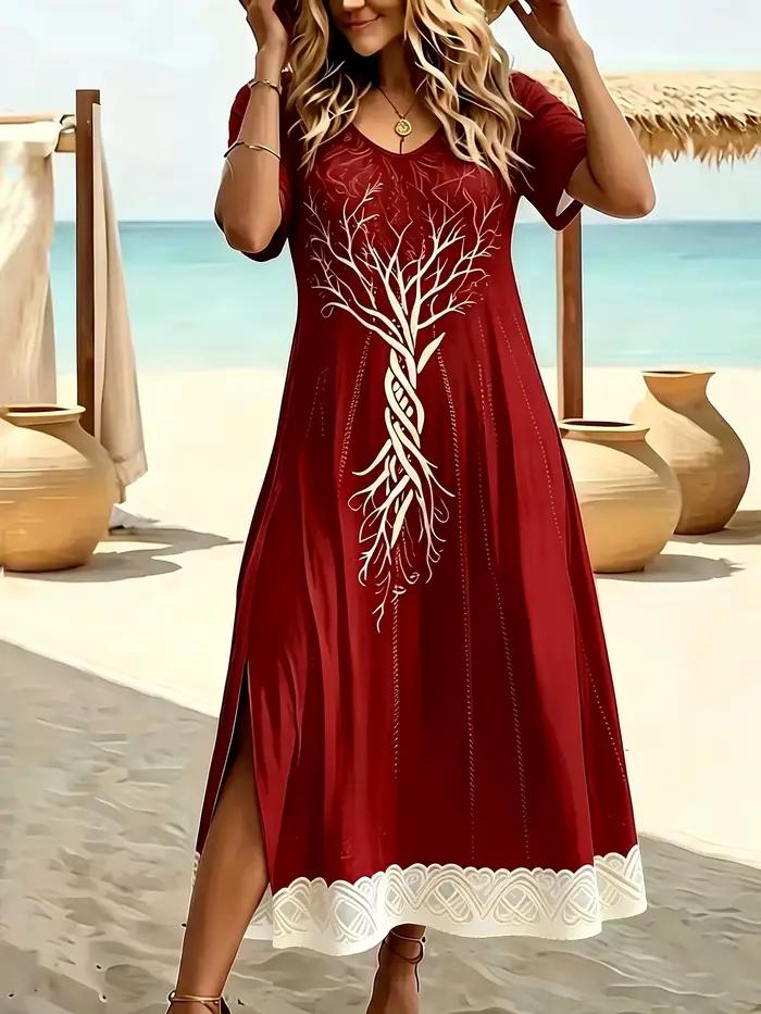 Elegantné letné šaty veľkej veľkosti