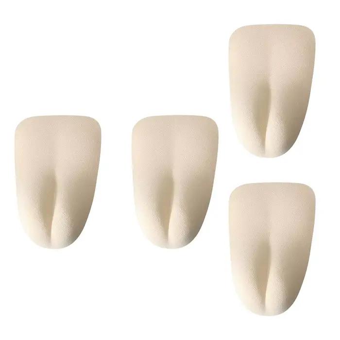 4x Cache-cameltoe réutilisable, couvre-cameltoe sans couture, cache-cameltoe pour leggings, culottes, maillots de bain, yoga, cosplay