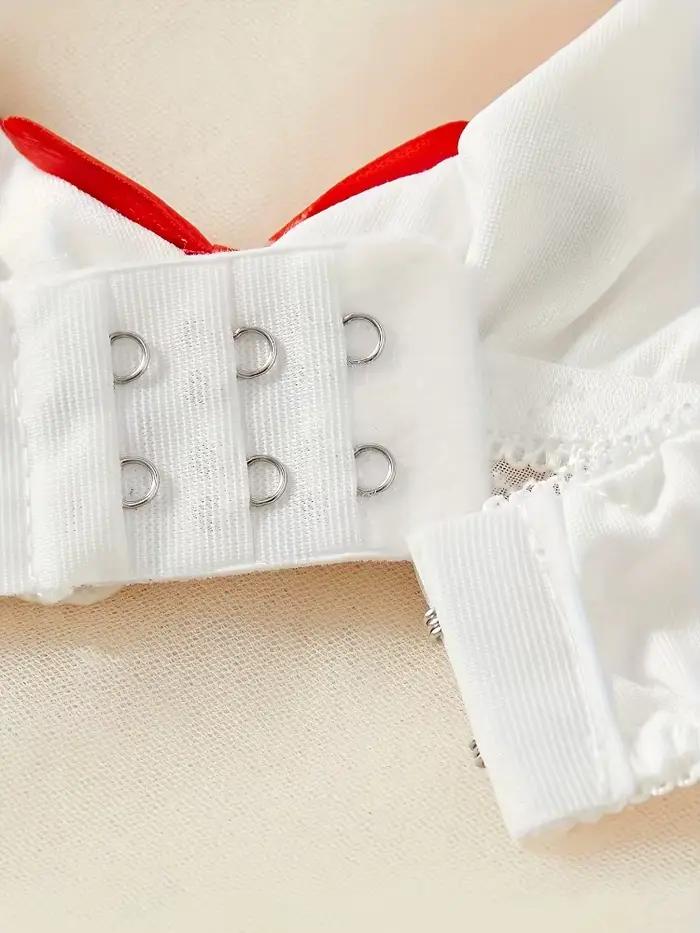 Ensemble de lingerie cosplay d'écolière marin, tenue de jeu de rôle uniforme marine avec volants, dentelle et nœuds