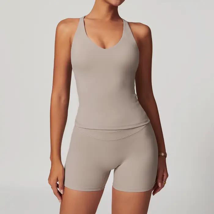Športová podprsenka push-up s krížovými ramienkami pre ženy