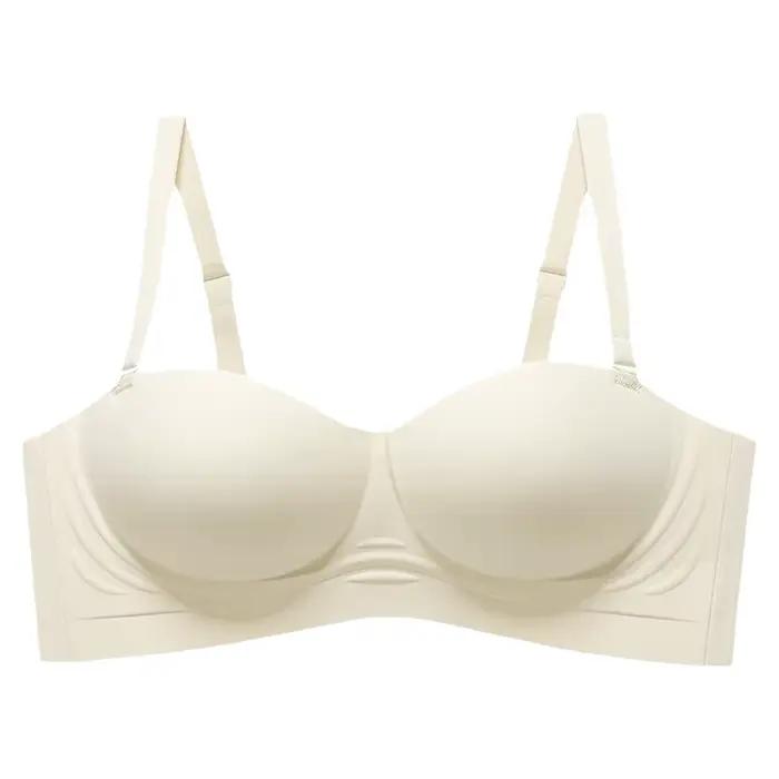 Nouveau Soutien-gorge de sport sans couture épais pour femme 2025, anti-dérapant, effet push-up pour petites poitrines, avec large maintien latéral, anti-fatigue et anti-affaissement, été