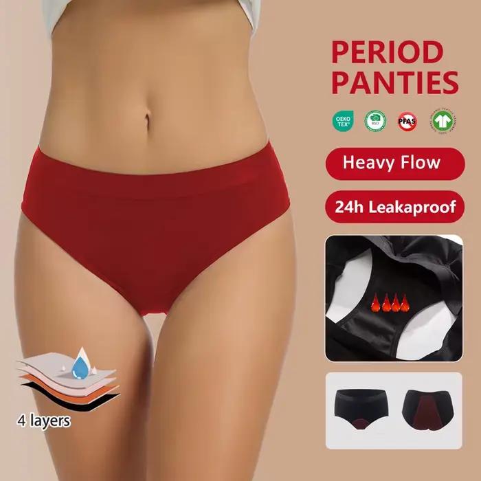 Culottes menstruelles waterproof sans serviettes hygiéniques pour femmes absorption intense grande taille confort durable usage quotidien et nuit occasions variées
