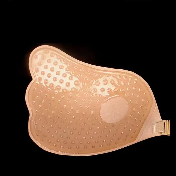 Cache-mamelon Invisible soutien-gorge Lingerie femmes Push Up Silicone mariage collant réutilisable bretelles transparentes dos nu Bikini