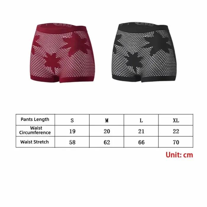 Bezšvové nohavičky s hviezdičkovým vzorom