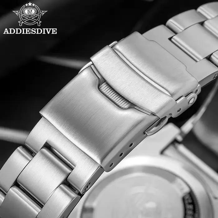 ADDIESDIVE pánske hodinky Quartz nehrdzavejúca oceľ potápačské