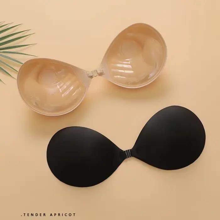 Femmes poitrine autocollants soulever soutien-gorge nu soutien-gorge Invisible sans bretelles Silicone Push Up Bralette auto-adhésif soutien-gorge collant
