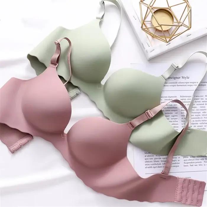 Soutien-Gorge Sexy Corset sans fil une pièce sous-vêtements respirants rassembler Soutien-Gorge Push Up pour femmes Lingerie sans couture Bralette Soutien Gorge