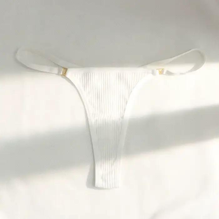 Culottes en nylon sans couture respirantes et élastiques pour femmes, style coréen, taille basse, couleur jaune rose, lisses et simples