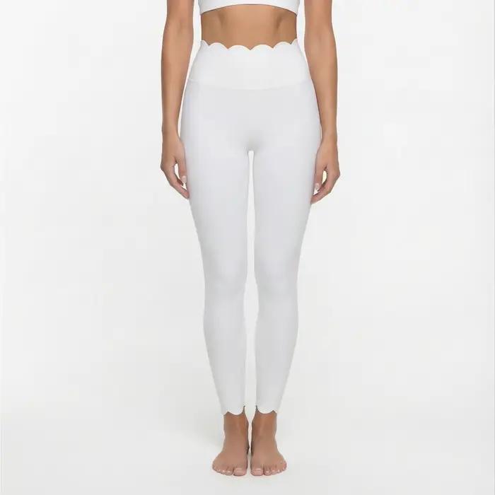 FUBEIKE femmes Yoga dentelle pantalons longs sensation nue serré hanche-levage minceur pantalons de sport Leggings de gymnastique entraînement vêtements féminins