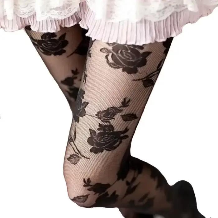 Sexy Rose Pančuchy pre ženy Tenké Priehľadné