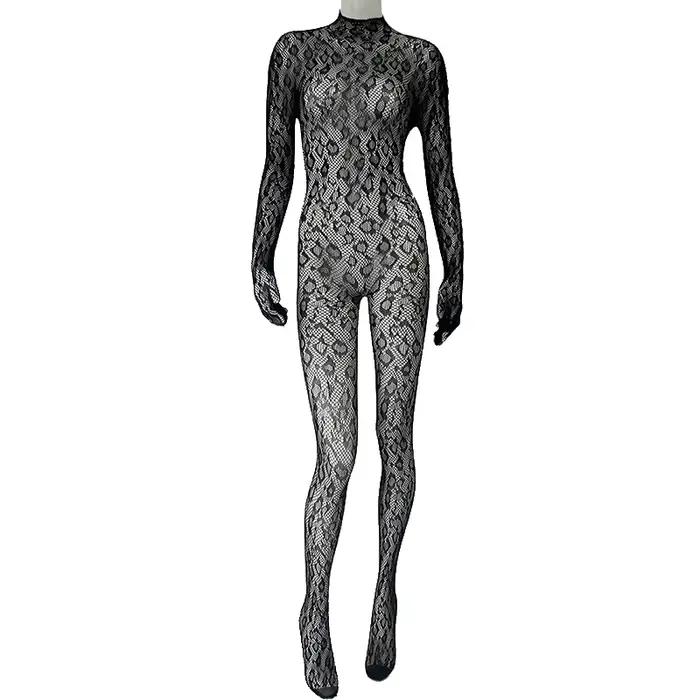Priehľadné čipkované body pre ženy