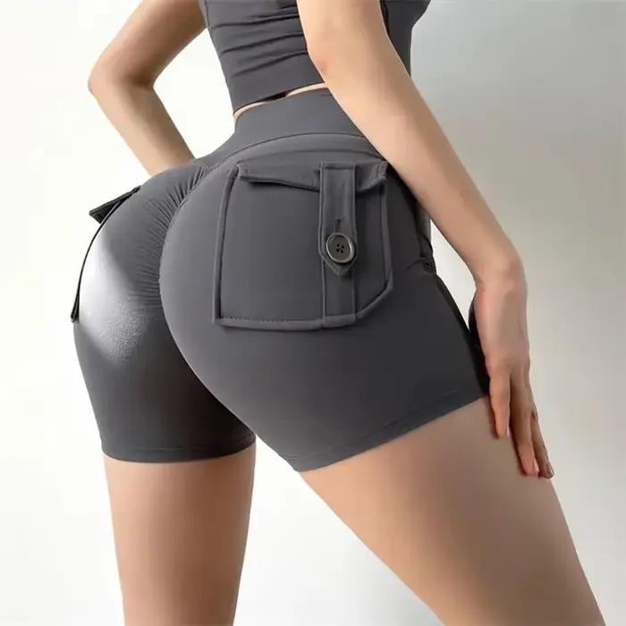 Dámske cargo capri nohavice