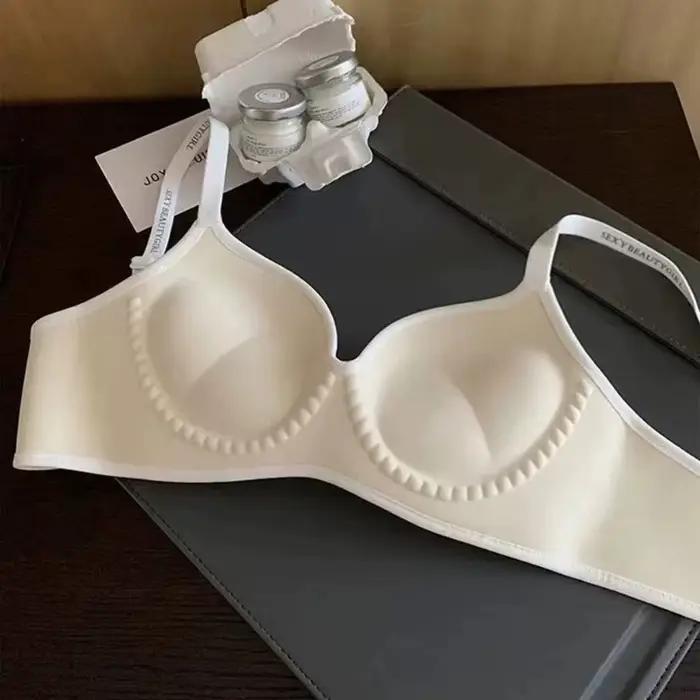 Soutien-gorge push-up pour petites poitrines, rembourré de 6 cm, sans fil, sans couture, invisible, avec coussinets 3D, soutien latéral, sous-vêtements confortables pour femmes