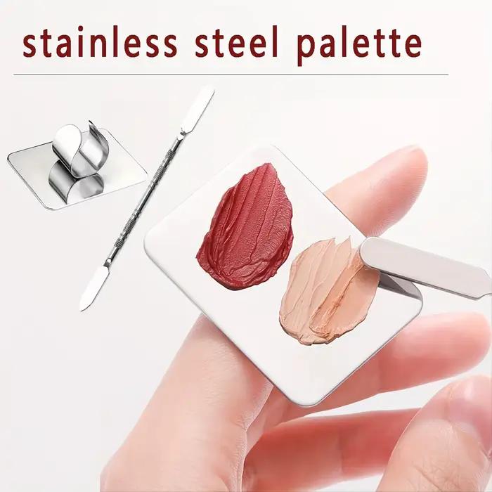 Makeup Mixing Palette s kovovou špachtličkou na podkladovú bázu