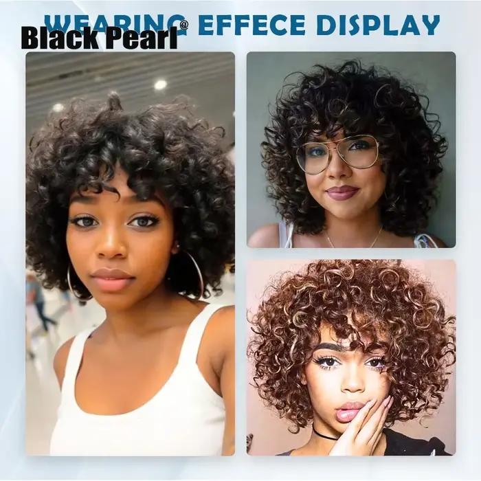 Afro brazílska nadýchaná parochňa Pixie Bob 99J