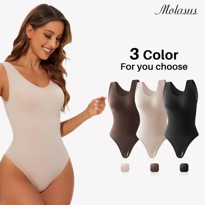 Body Shapewear sans couture pour femmes, string façonnant le corps, sculptant la poitrine, amincissant, larges bretelles, nouveau
