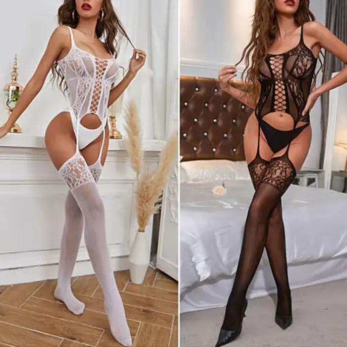 Sexy dámsky body s otvoreným rozkrokom