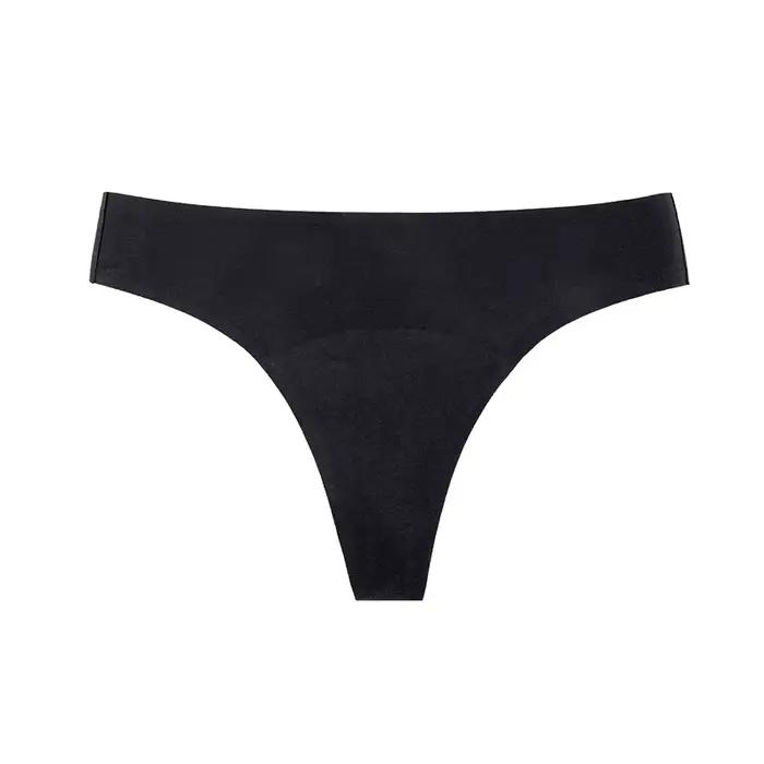 Bezšvové menštruačné tangá 4-vrstvové protiúnikové Bikiny Sexy nohavičky pre ženy s vysokým strihom rýchle vstrebávanie t-back
