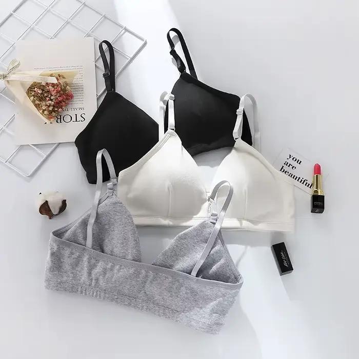 Bavlnená push-up podprsenka pre ženy