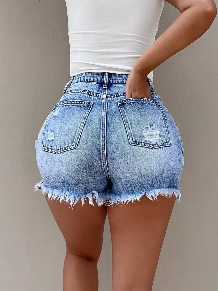 Shorts en coton vintage à taille haute pour femmes, style chic et confortable, idéal pour les journées estivales et les occasions spéciales