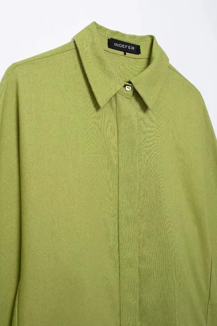 Ensemble pantalon et blouse HH pour femme, style high street, printemps et été, élégant et confortable pour le bureau et les occasions sociales