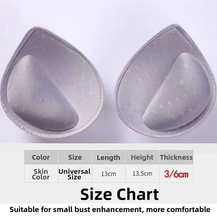 Coussinets de soutien-gorge extra épais de 3/6 cm, rehausseurs de poitrine amovibles, inserts pour soutien-gorge, bonnets pour maillot de bain, rembourrage de bikini, lingerie