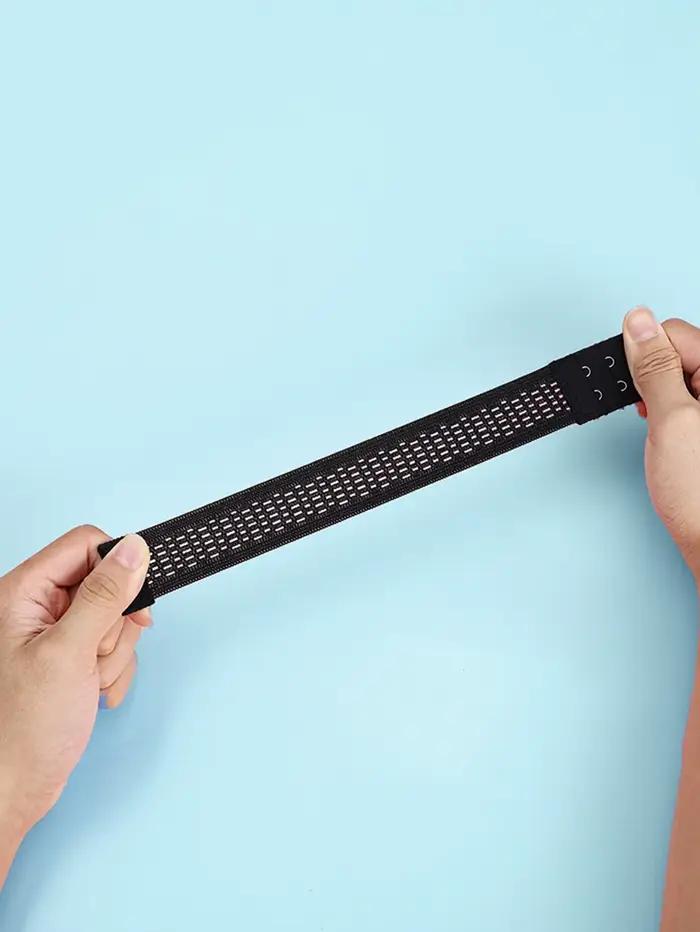 Rallonge de soutien-gorge ajustable 20 cm, sangle élastique 3 rangées 2 crochets, rallonges de soutien-gorge pour femmes, accessoires d'extension de lingerie, lot de 3