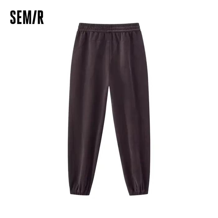 Semir dámske voľnočasové nohavice zima fleece antistatické široké