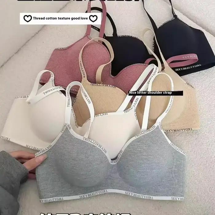 Soutien-gorge push up sans fil pour petits seins, bonnet AA, lingerie rembourrée épaisse et confortable, sous-vêtements sans armatures pour femmes (32-38AA)