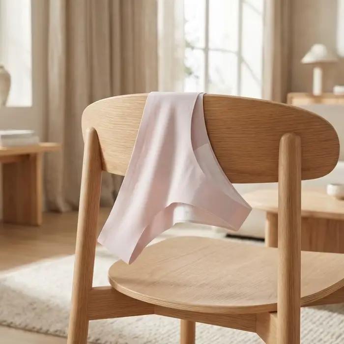 Culottes sans coutures anti-embarras, string en coton, culottes de sport et de yoga, culottes de fitness invisibles en soie glacée effet fesses galbées
