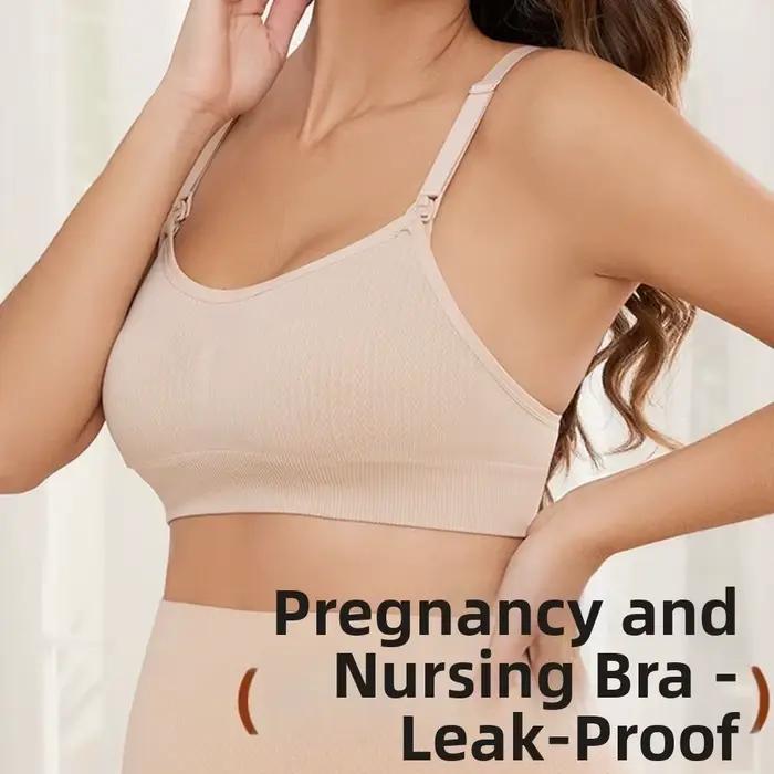 Soutiens-gorge d'allaitement confortables anti-affaissement sans armatures, sous-vêtements d'allaitement, soutien 3D, soutien-gorge de maternité doux et sans coutures pour femmes