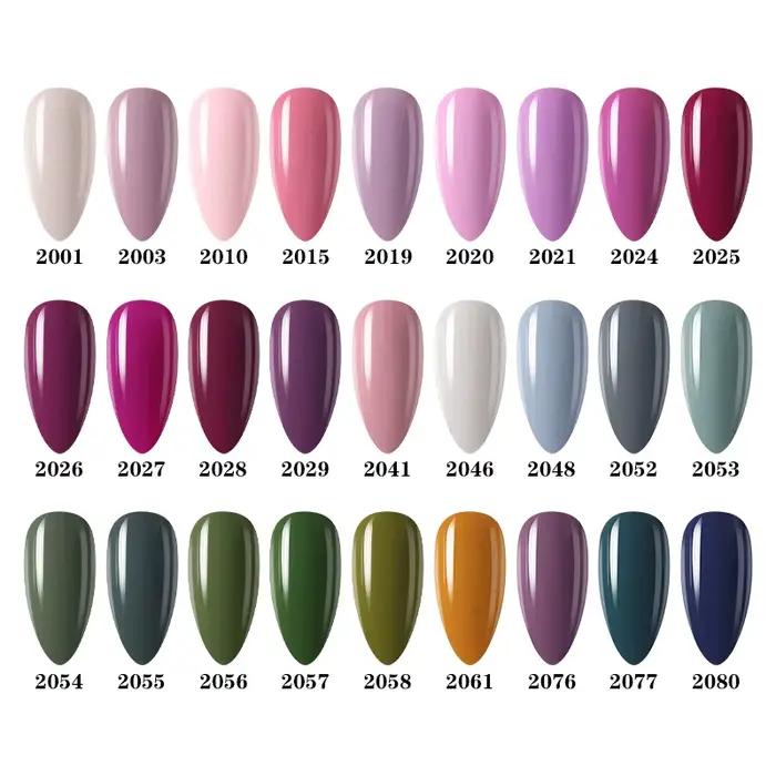NAILCO 131 farieb gélový lak na nechty LED UV Gél Semi Permanent 15ML Gél Nail Art hybridné laky všetko na manikúru