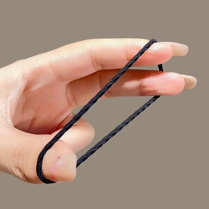100 ks/balenie gumičky do vlasov Scrunchie jednofarebné elastické