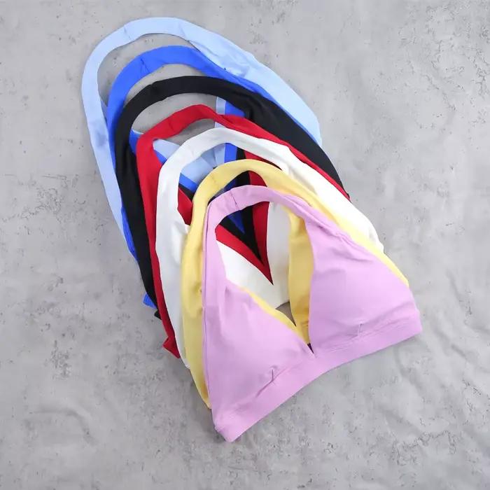 DIAS FIT JOY - Soutien-gorge de yoga à porter autour du cou, sensation de peau nue, pour la course à pied, le fitness, le cyclisme - Soutien-gorge de sport respirant et confortable pour femmes