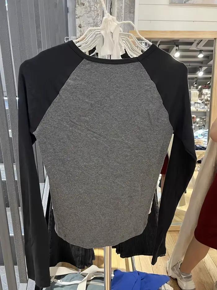 Dámske tričko Patchwork Slim s krátkym rukávom