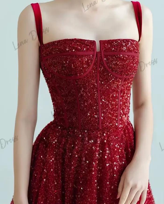 Lena-Robe de soirée longue élégante pour femme, robe de soirée de luxe, adaptée aux occasions, robe moulante de Rotterdam